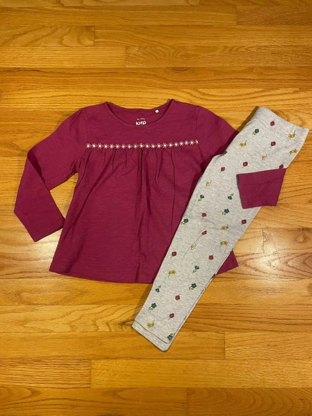 Kite Organic Cotton Tunic & Leggings Set | Size 6Y